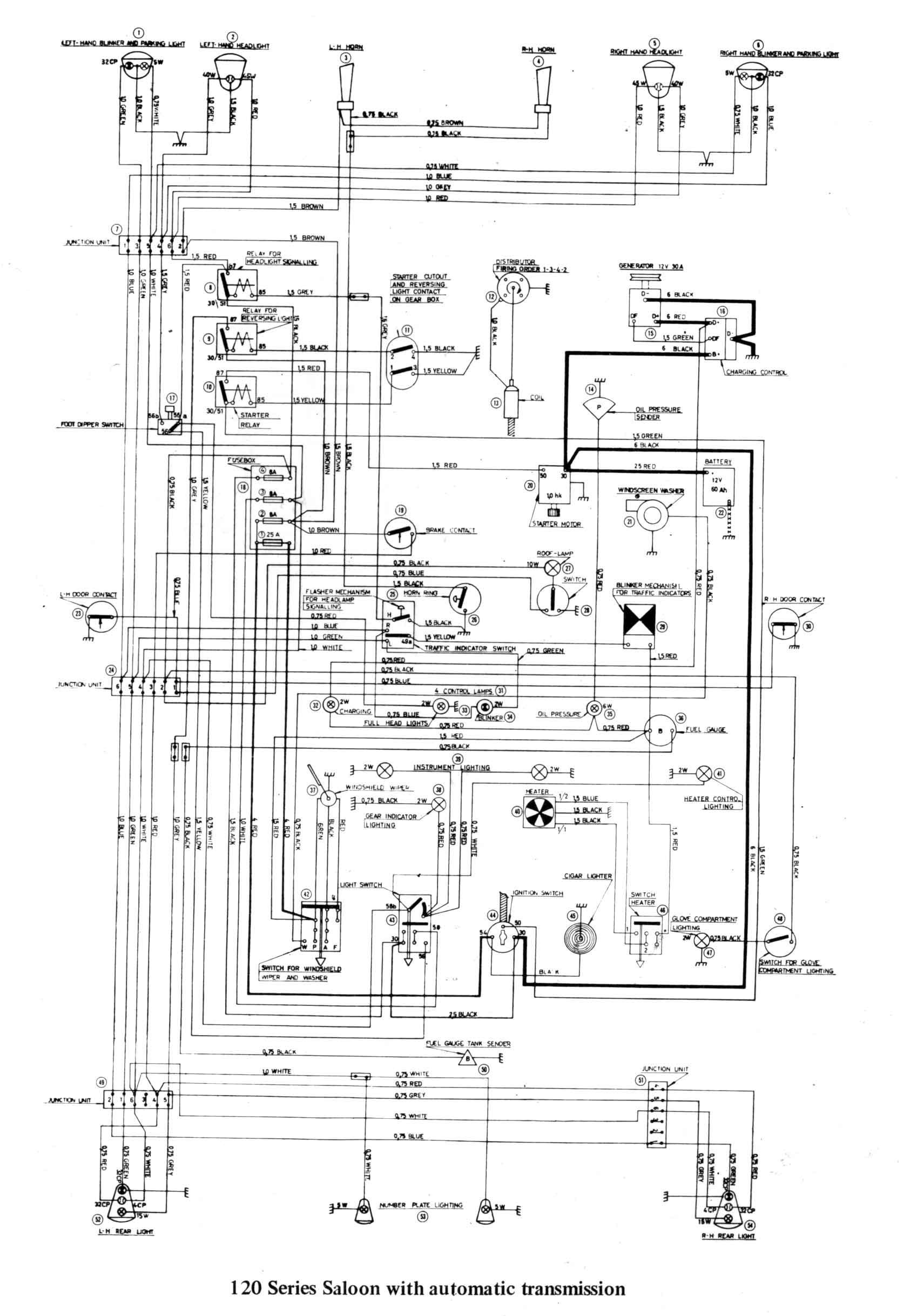 Wiring Diagram For Car Starter New Engine Starter Diagram Sw Em Od Retrofitting A Vintage Volvo – My