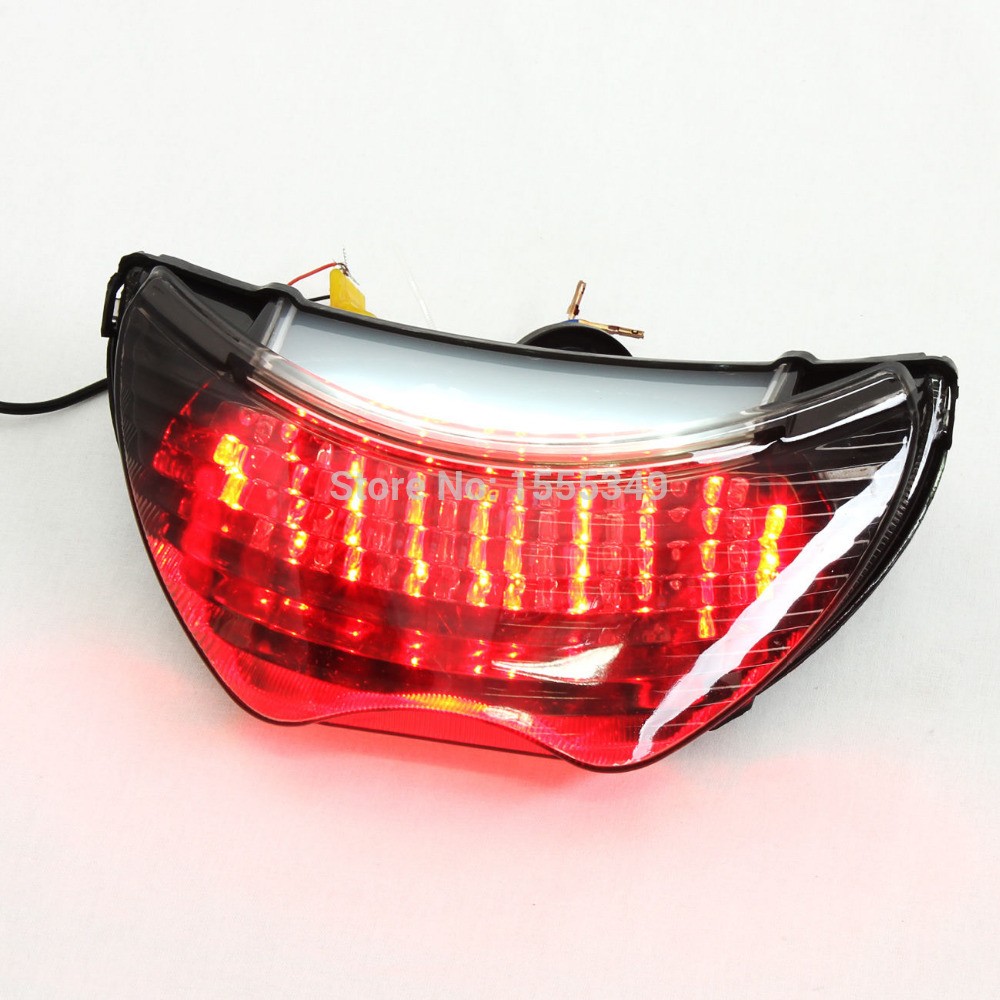 For Honda CBR 600 F4 F4i LED Motorcycle TailLights Brake Tail Lights with Integrated Turn Signals Indicators Smoke on Aliexpress
