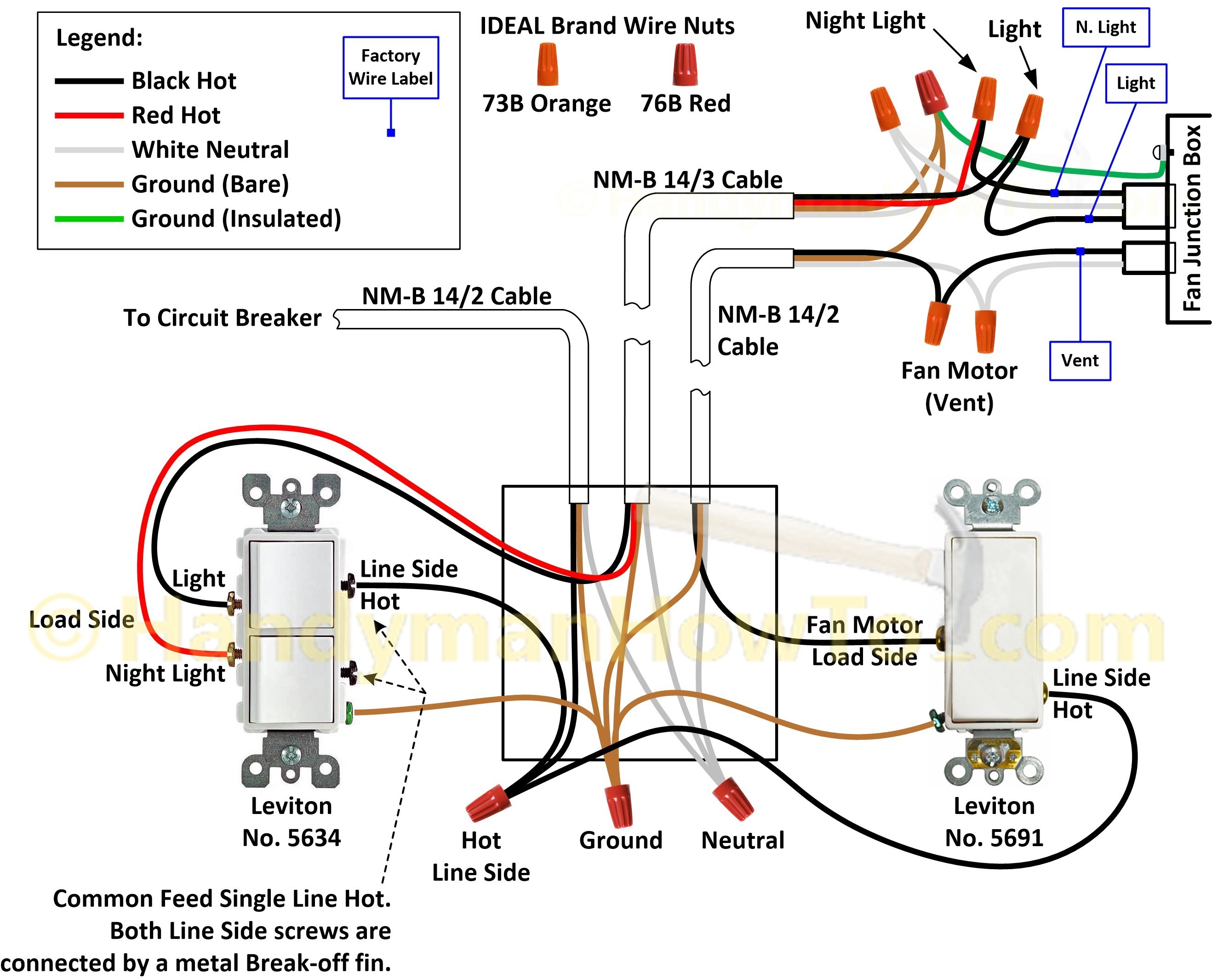 Double Light Switch Wiring Diagram New How to Wire A Light with Two Switches Switch Diagram