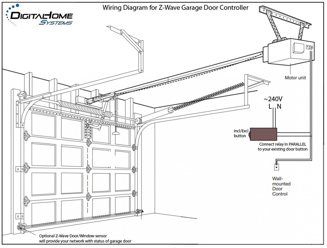 37 Raynor Garage Door Opener Sensors Chamberlain Inside Safety Sensor Wiring Diagram