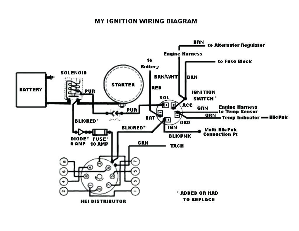 wiring diagram for alternator and starter free wiring rh xwiaw us 1970 Chevy Starter Wiring