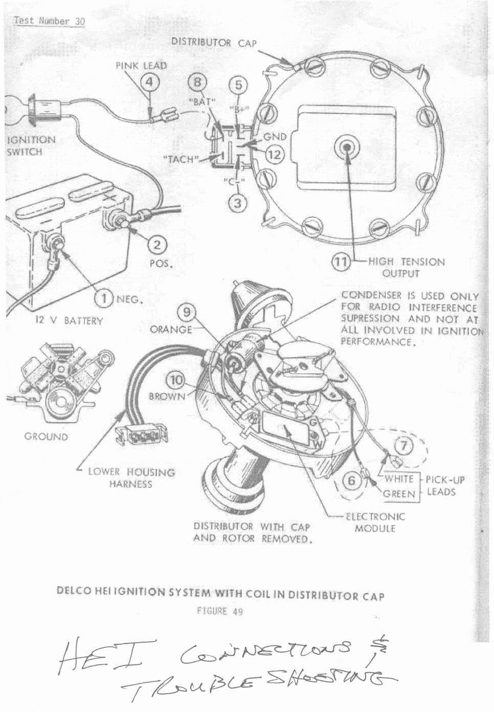 Chevy Hei Distributor Wiring Diagram Elegant 59 Chev Wagon Kickdown Overdrive Hei = Wtf