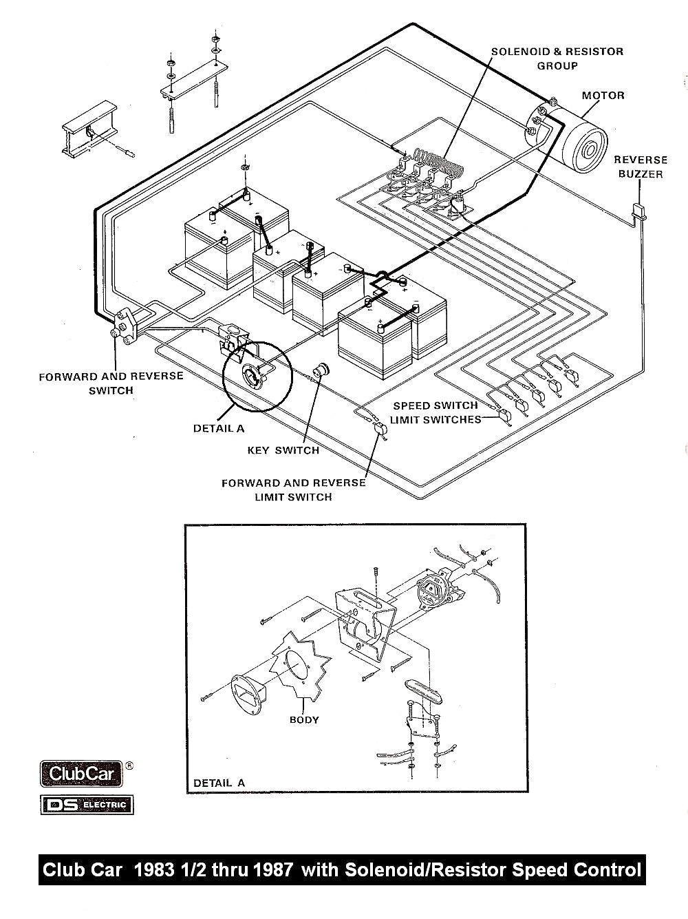 Club Car Battery Wiring Diagram