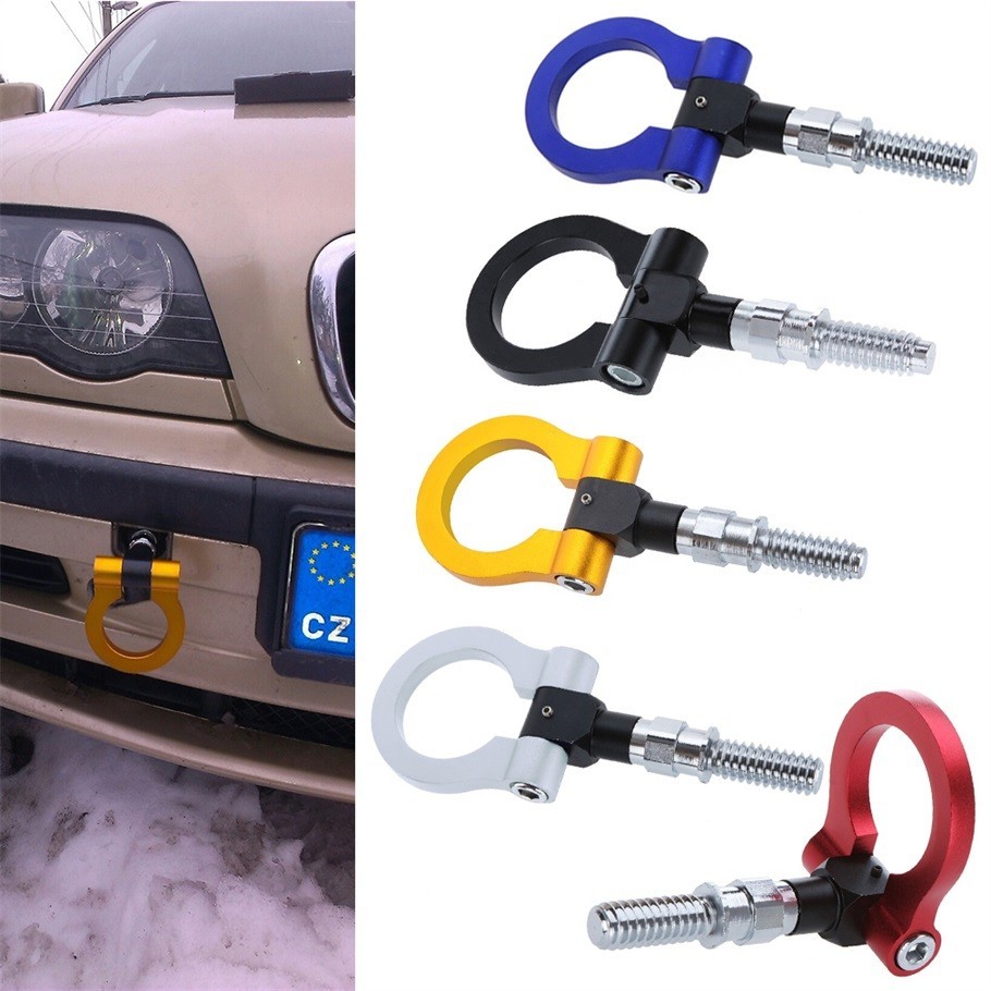 Car Racing Tow Towing Hook for BMW & Universal European Car Auto Trailer Ring Universal Vehicle Towing Hanger Hot Selling