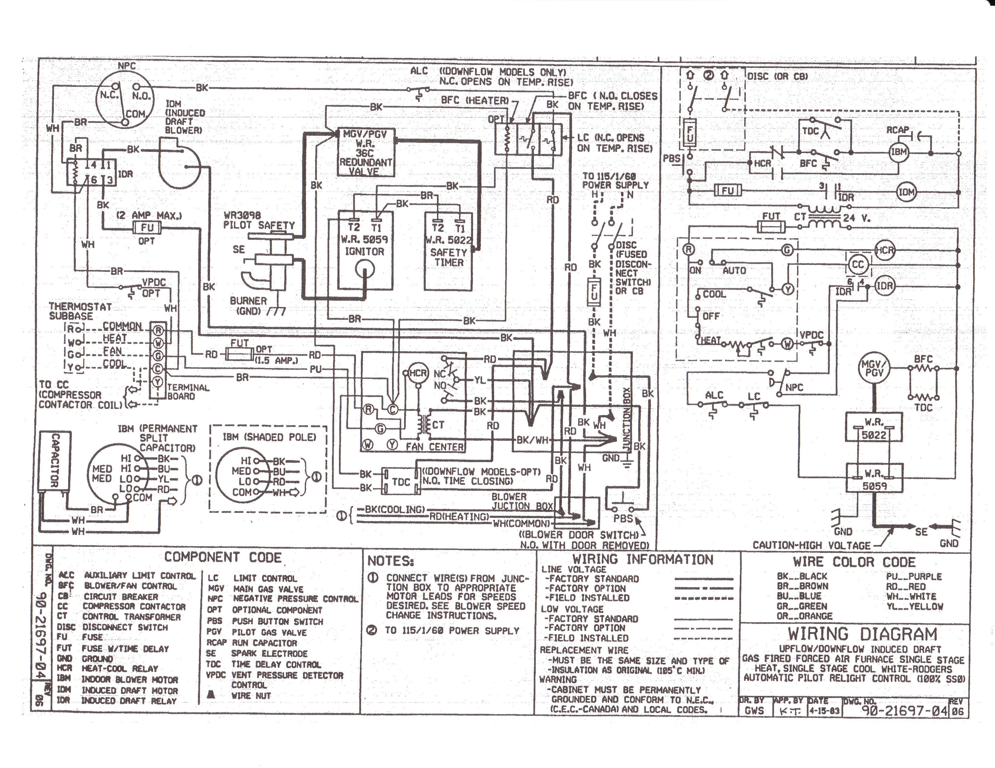 Wiring Diagram Ac Gas Save Intertherm Electric Furnace Wiring Diagram Wiring