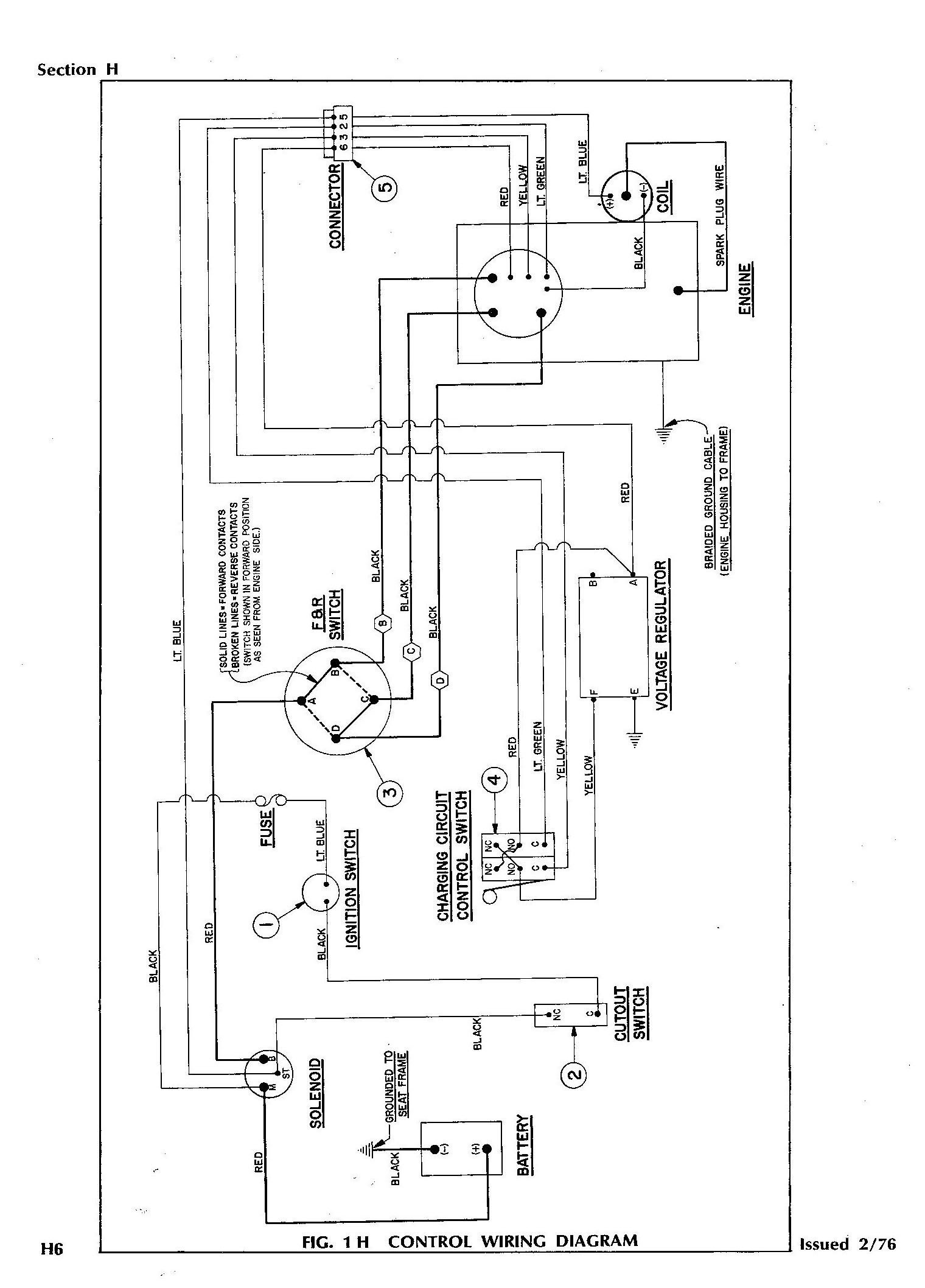 ezgo marathon gas wiring diagram of golf cart solenoid in wiring rh justsayessto me