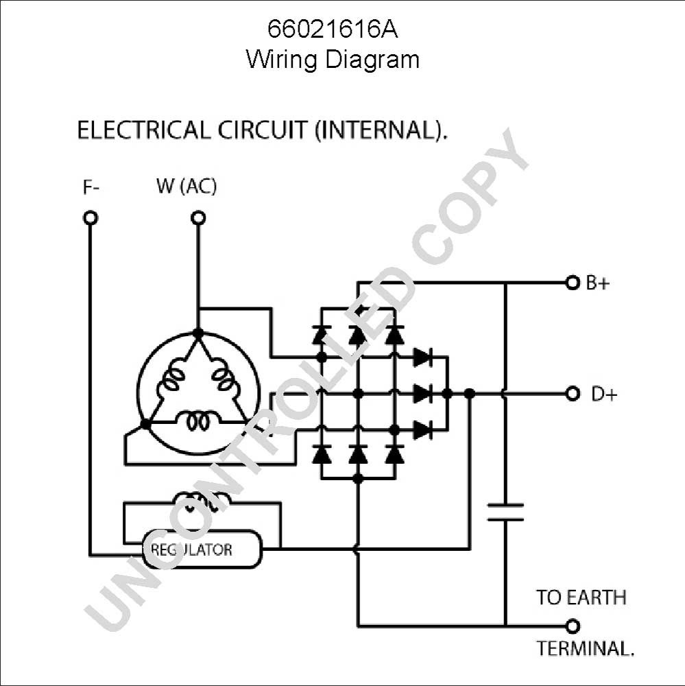 Delco 10Si Alternator Wiring Diagram And 10si