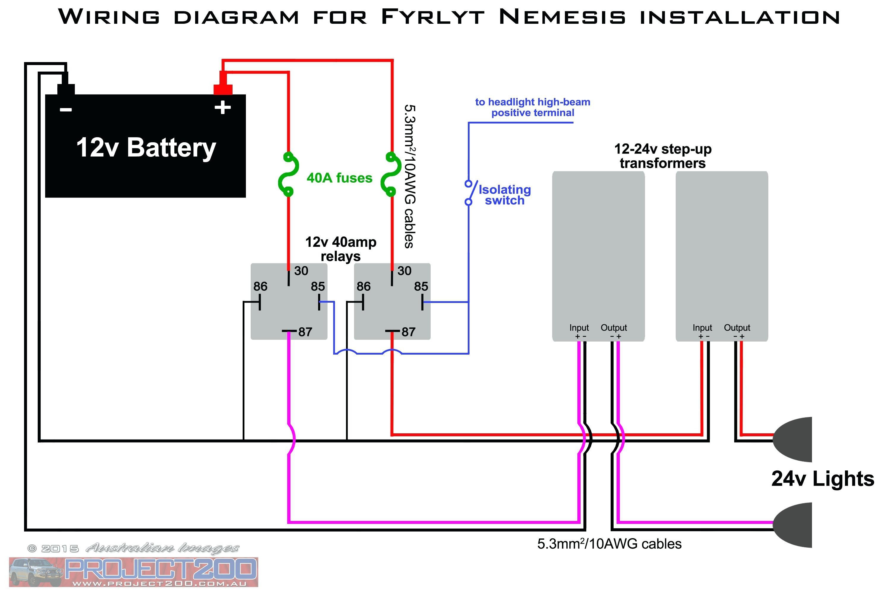 Wiring In Driving Lights Diagram Fresh Driving Light Relay Wiring Diagram