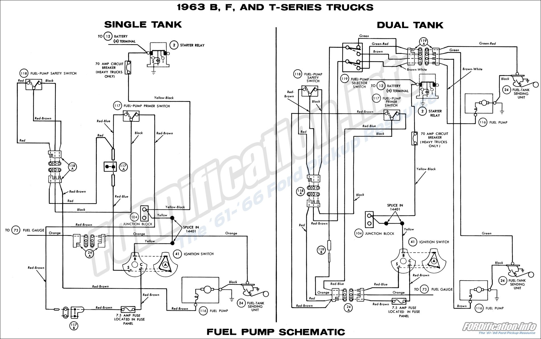 Electric Fuel Pump Schematic
