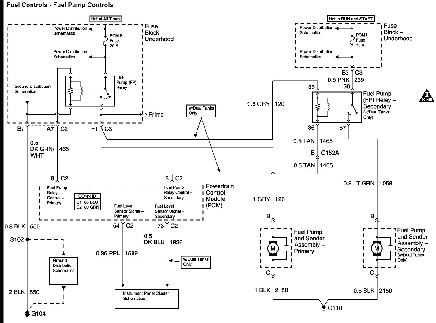 gt fuel pressurethe fuel pump relaywiring diagramconnector wire rh girislink co 1997 Dodge Dakota Engine Diagram