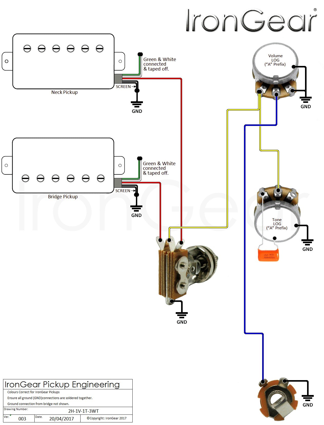 Electric Guitar Wiring Diagram e Pickup Inspirationa Guitar Wiring Diagrams 2 Pickups Wiring Diagram Database