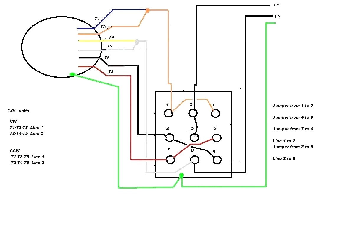 Single Phase Motor Wiring Diagram With Capacitor Start Roc Grp Org