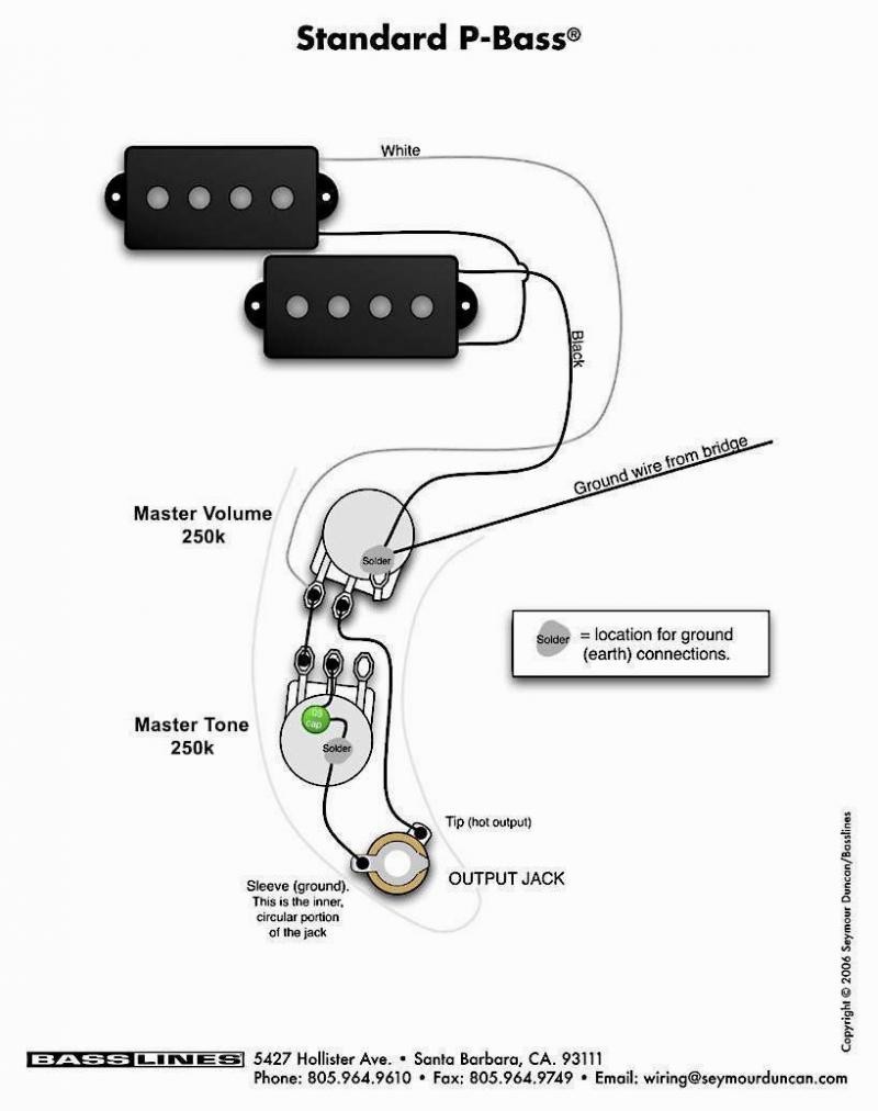 Latest Vintage P Bass Wiring Diagram Fender Precision Bass Wiring Diagram Plush P Bass Wiring Diagram