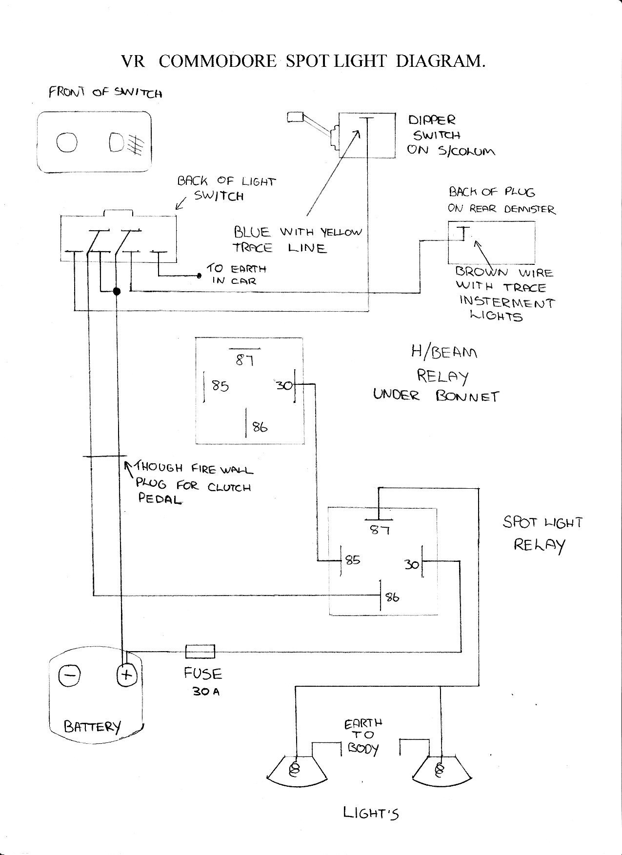 Wiring Diagram For A Relay For Fog Lights Inspirationa Fog Light Wiring Diagram Originalstylophone