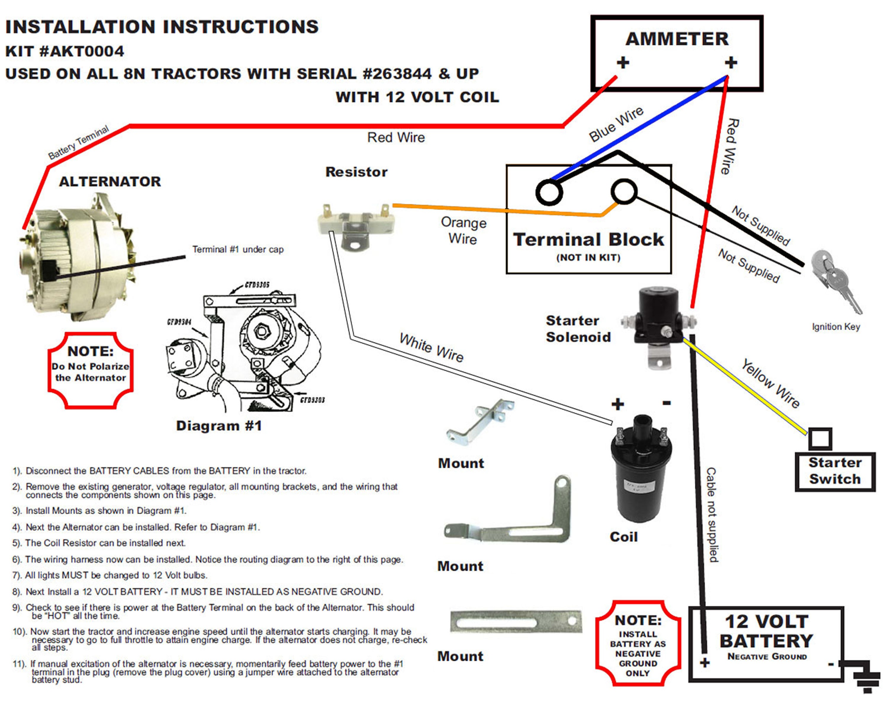 Ford 8n Wiring Harness Diagram Solutions