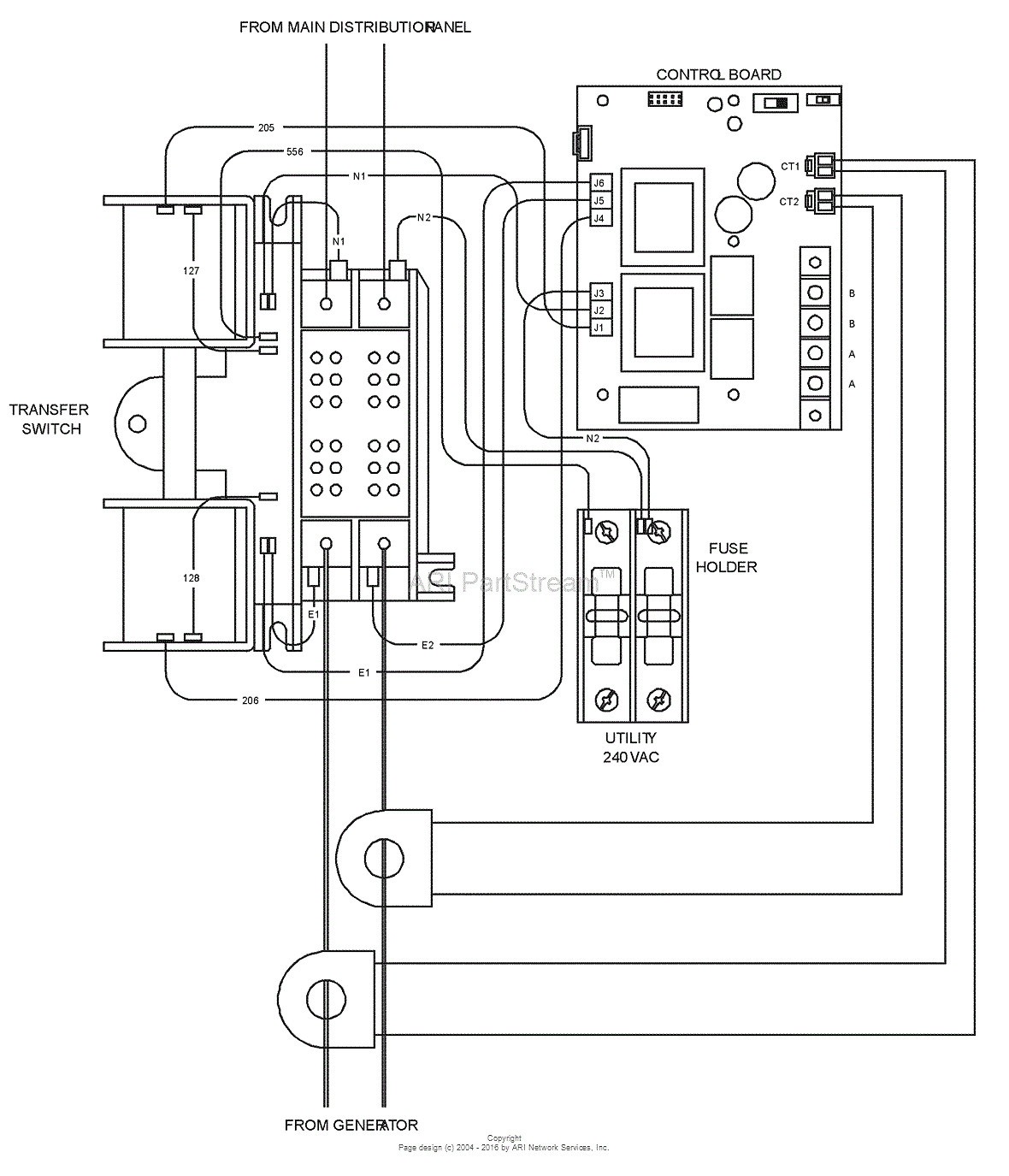 Generac Generator Wiring Diagram 100a Automatic Transfer Switch