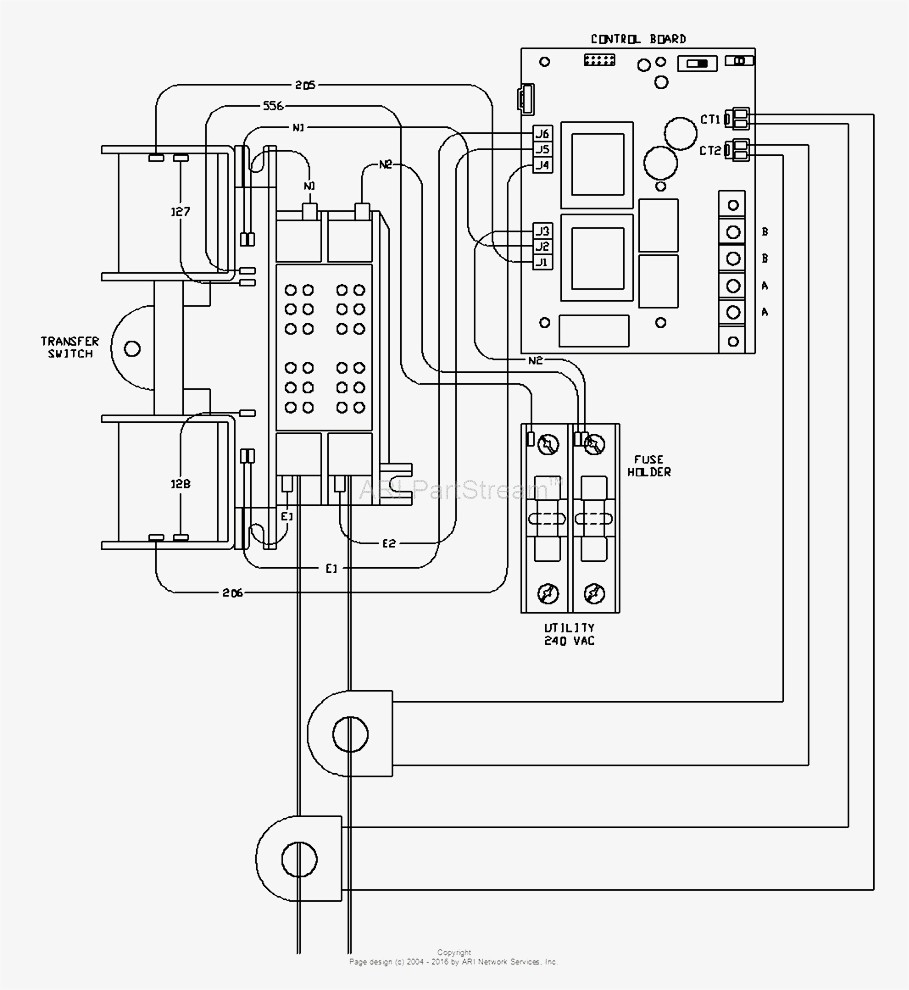 Wiring Diagram For Home Generator Tearing Generac Transfer