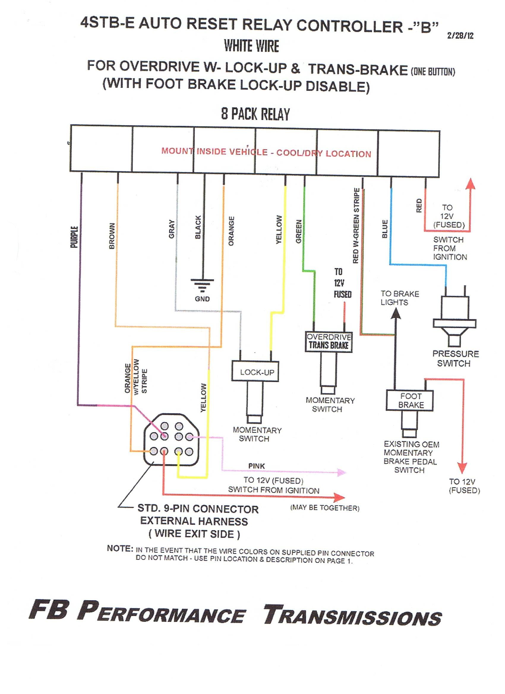 Gm Relay Wiring Diagram Fresh Gm Overdrive Relay Wire Diagram Example Electrical Wiring Diagram •