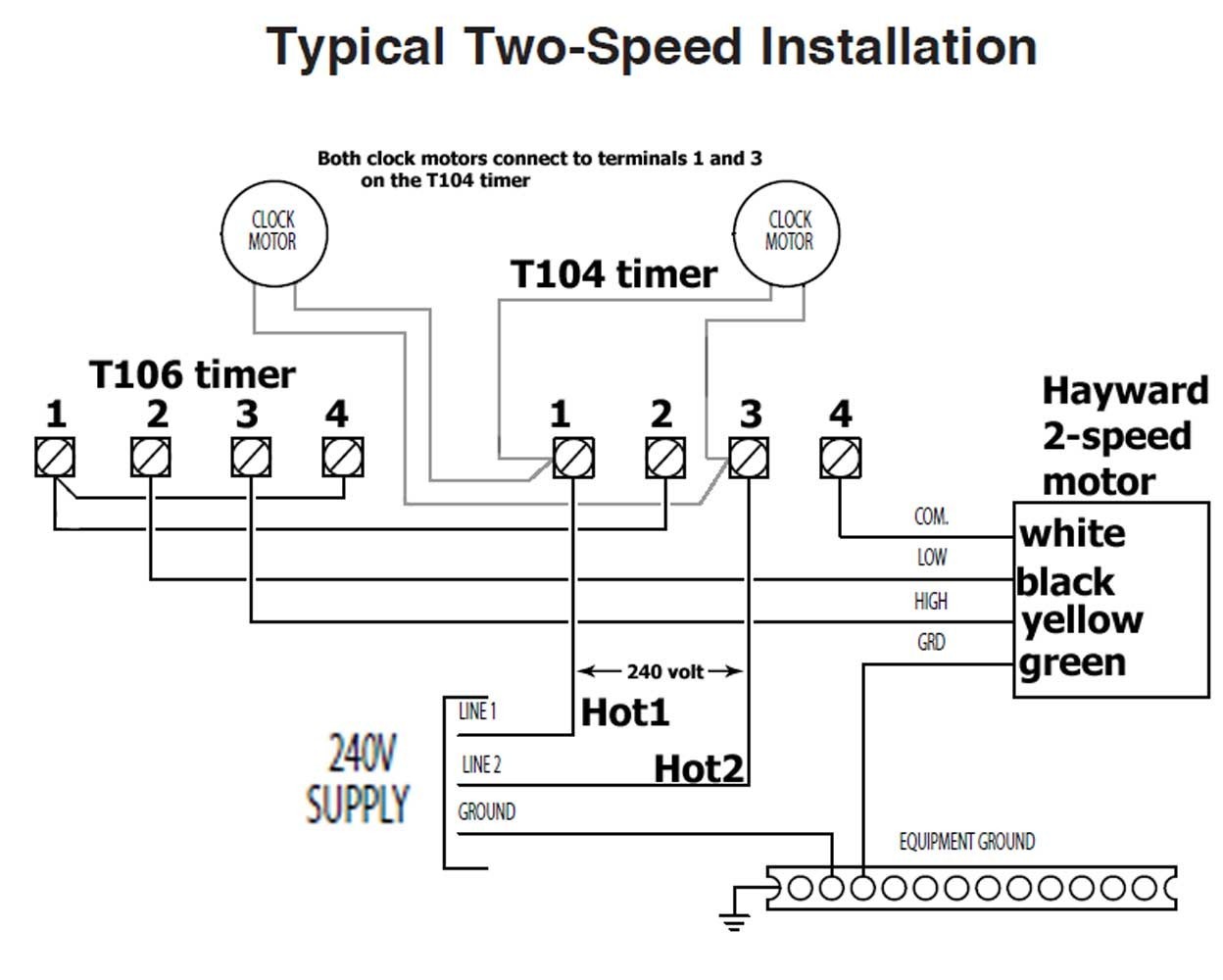 How To Wire Haywood 2 Speed Pump 7 Hayward Pool Wiring Diagram