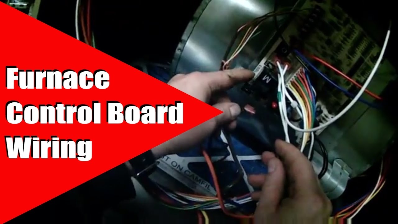 HVAC Furnace Control Board Wiring