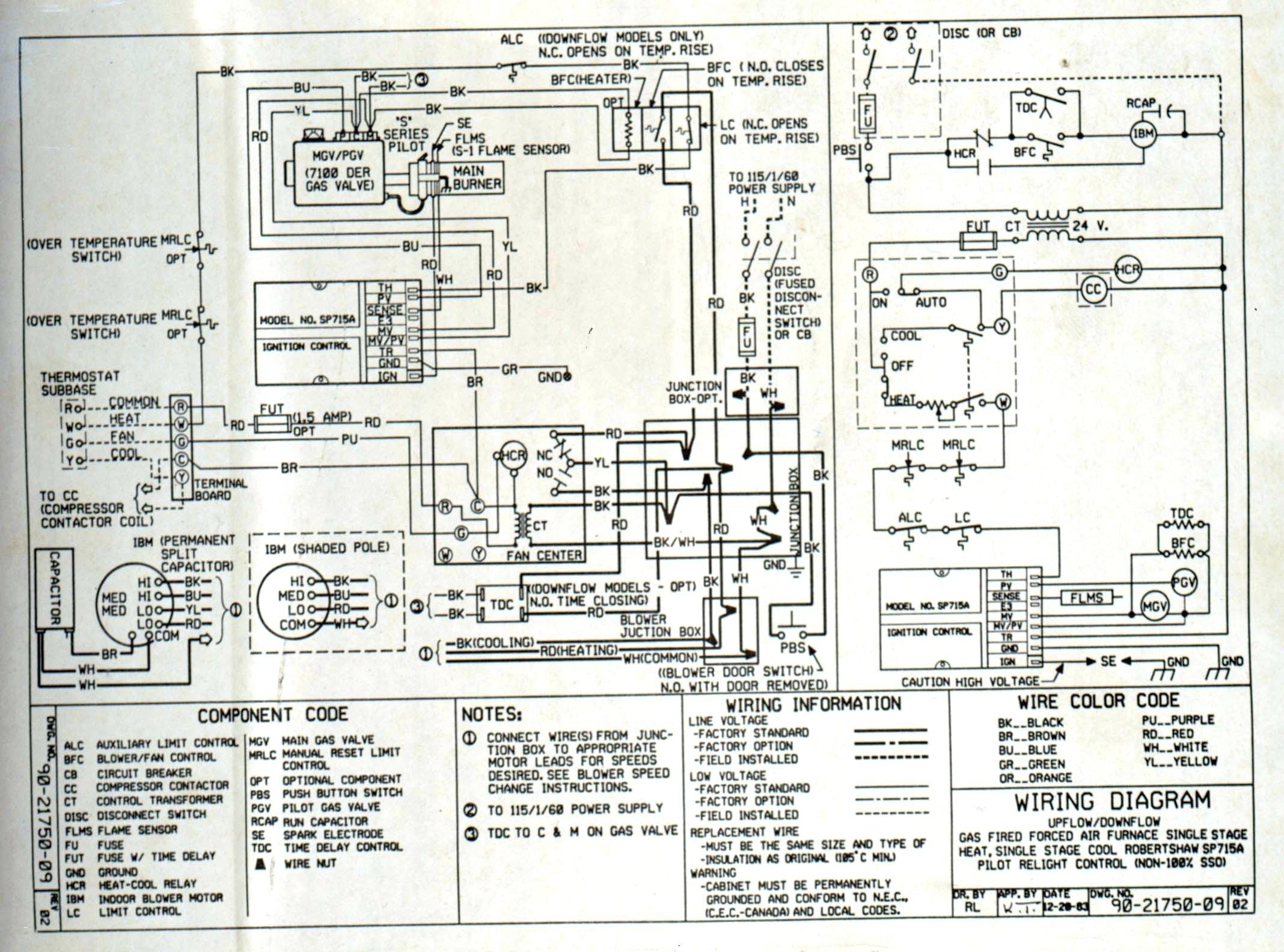 Wiring Diagram Hvac Inspirationa Wiring A Ac thermostat Diagram New Goodman Air Handler Wiring