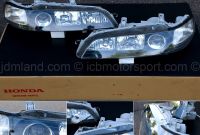 Jdm Itr Headlights Luxury Jdm Dc2 Integra Dc2 Itr Black Housing Hid Headlights Housing Ly