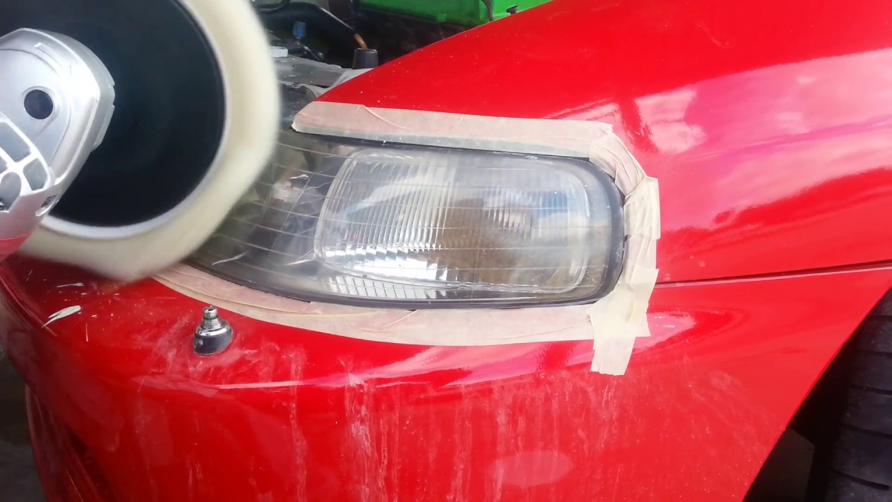 How to clean JDM front end headlights