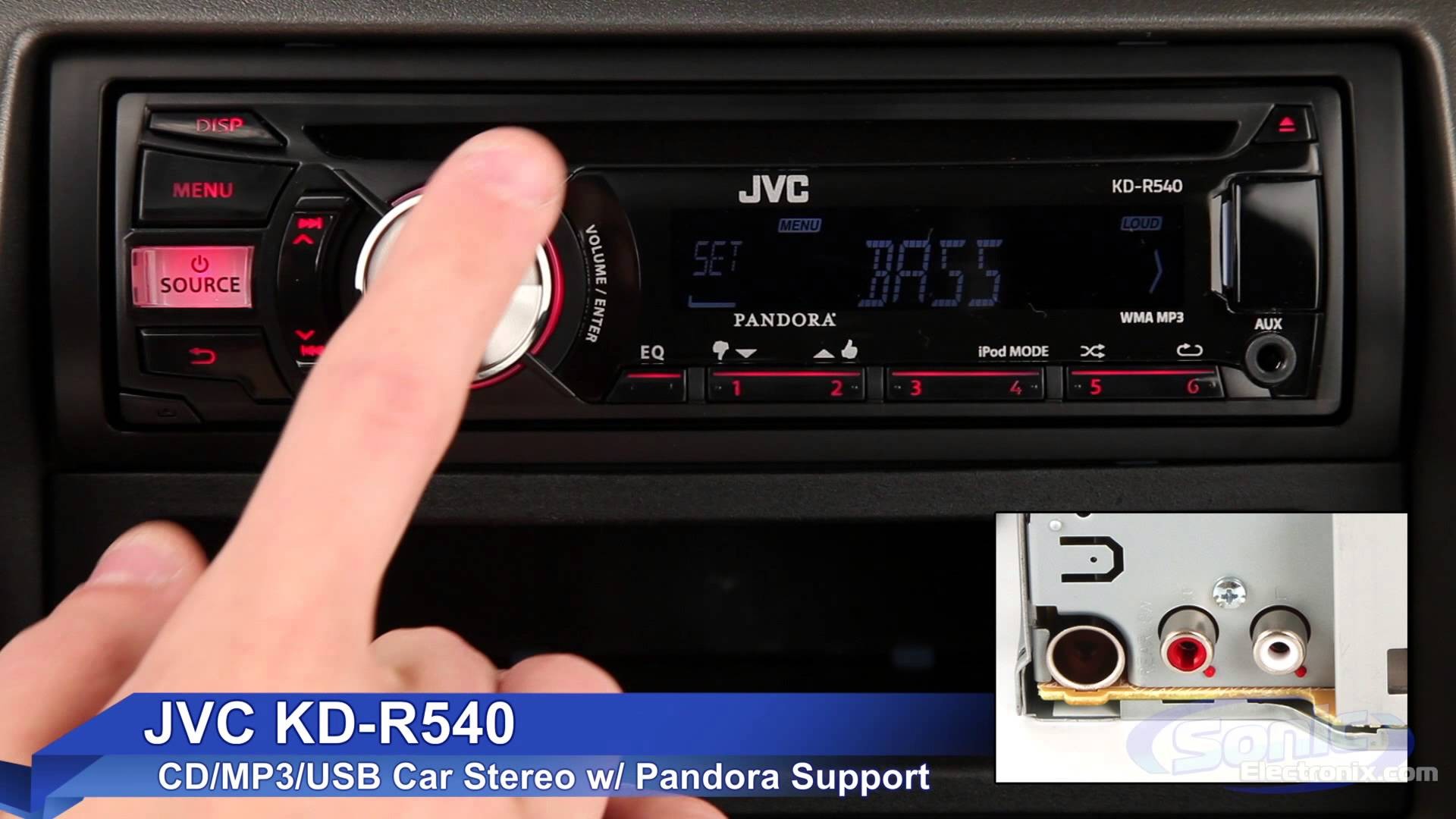 JVC KD R540 Car Stereo