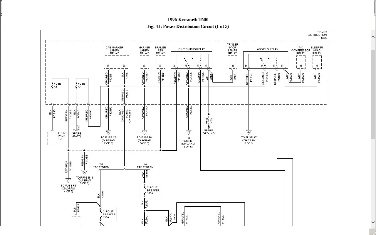 kenworth starter relay wiring diagram - Wiring Diagram kenworth t800 wiring diagram 