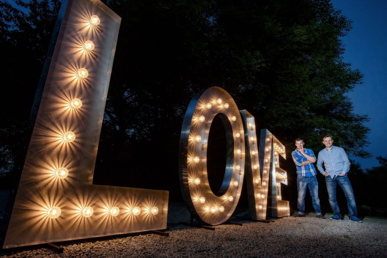 large light up love marquee letter Google Search