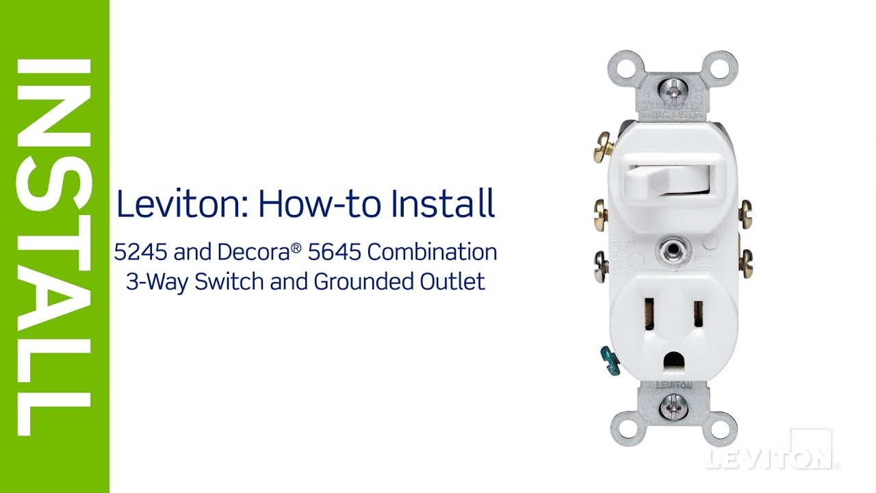 Leviton Presents How To Install A bination Device With Three At Outlet Switch bo Wiring Diagram