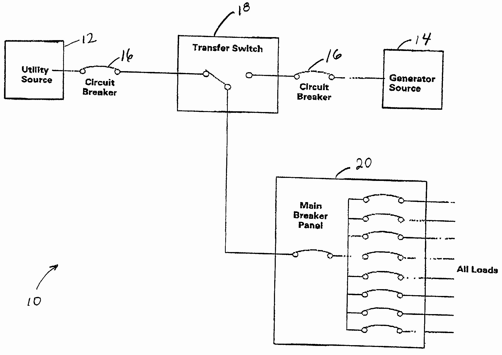 Generator Automatic Transfer Switch Wiring Diagram for Manual Transfer Switch Wiring Diagramloor Plan Ideasor Building