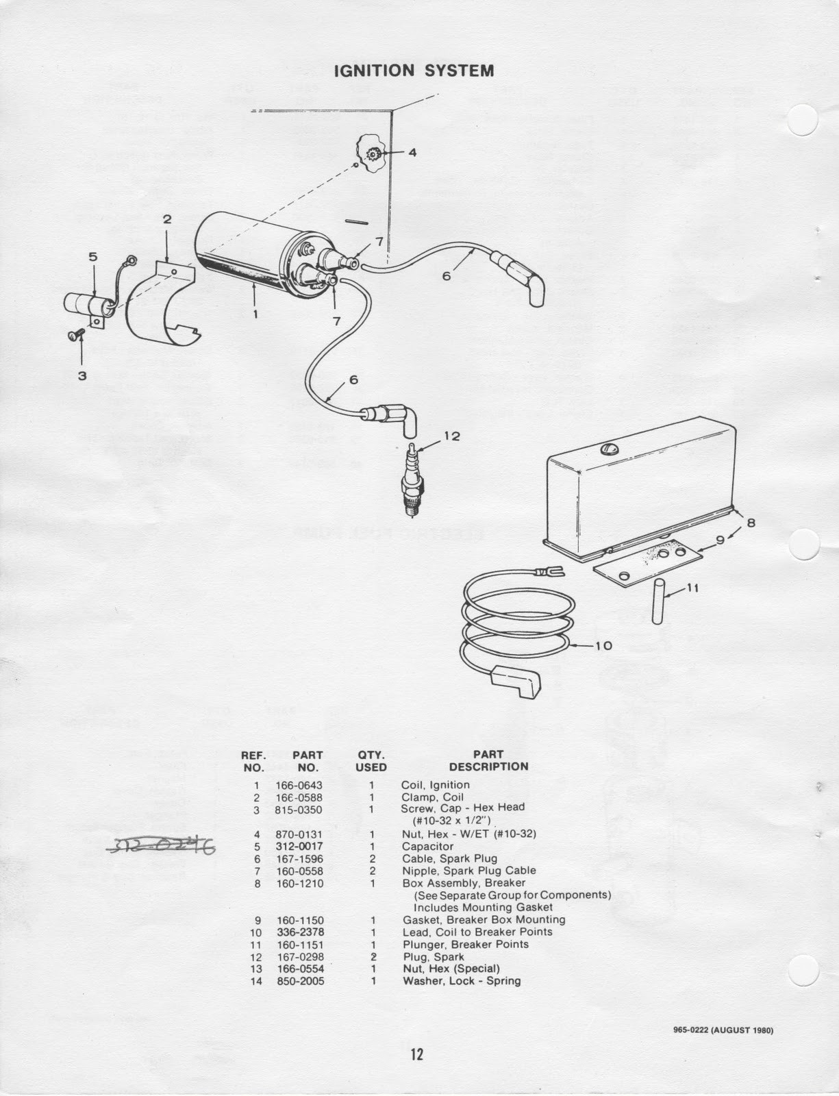 ONAN BFA RV Genset Parts Manual