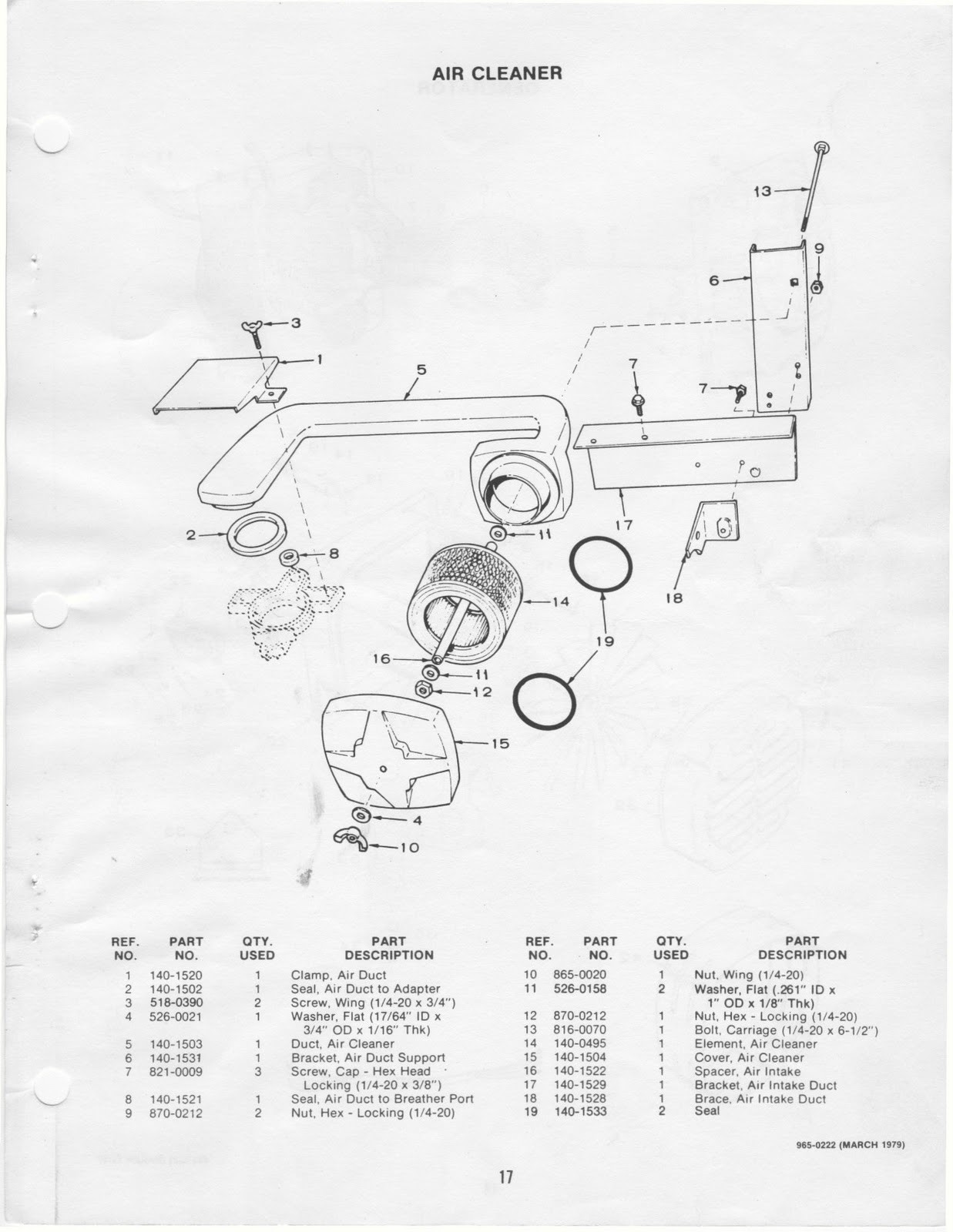 ONAN BFA RV Genset Parts Manual