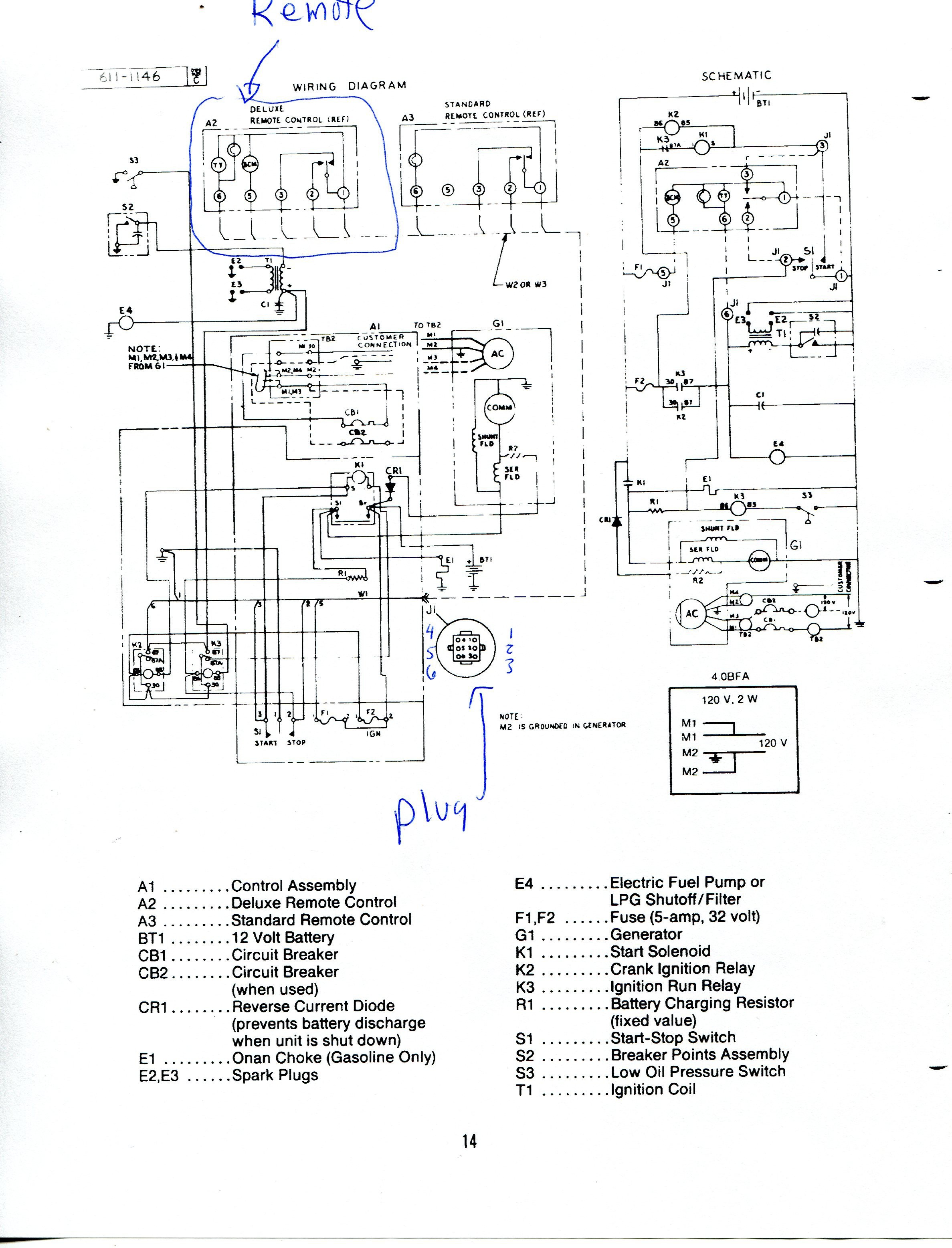 onan microlite 4000 wiring diagram wire center u2022 rh 144 202 60 241 4Kw an Generator Wiring Diagram an Quiet Diesel Generator Wiring Diagram
