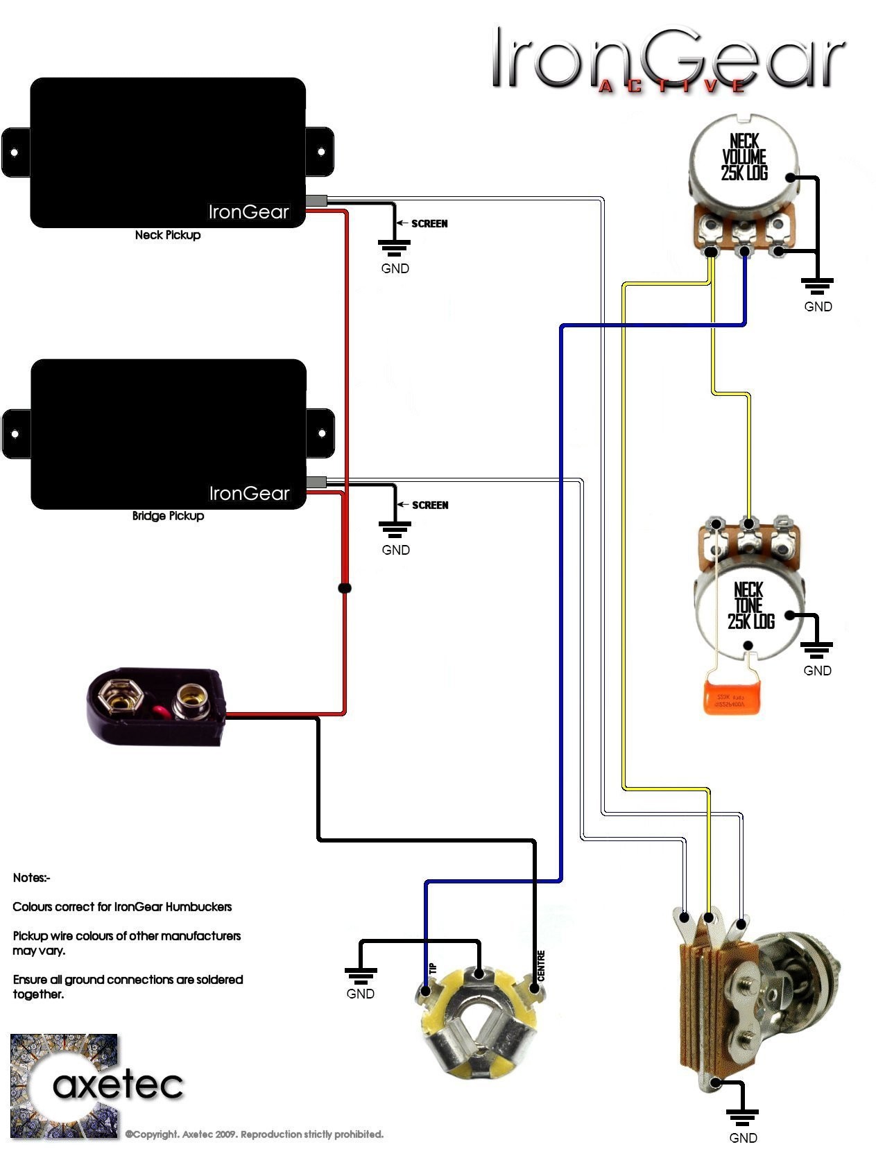 Ibanez Electric Guitar Wiring Diagram Inspirationa Guitar Wiring Diagram 2 Humbucker 1 Volume 1 Tone – Volovetsfo