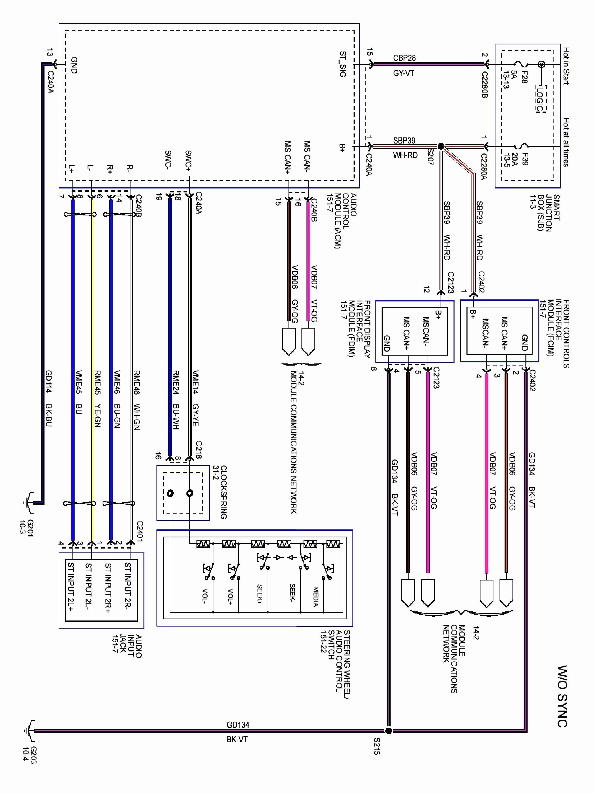 Wiring Diagram for Amplifier Car Stereo Best Amplifier Wiring Car sound Wiring Diagram Sample