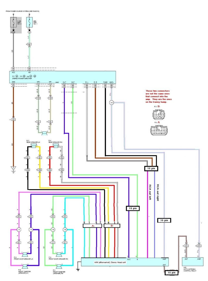 Wiring Diagram For A Pioneer Avh P1400dvd