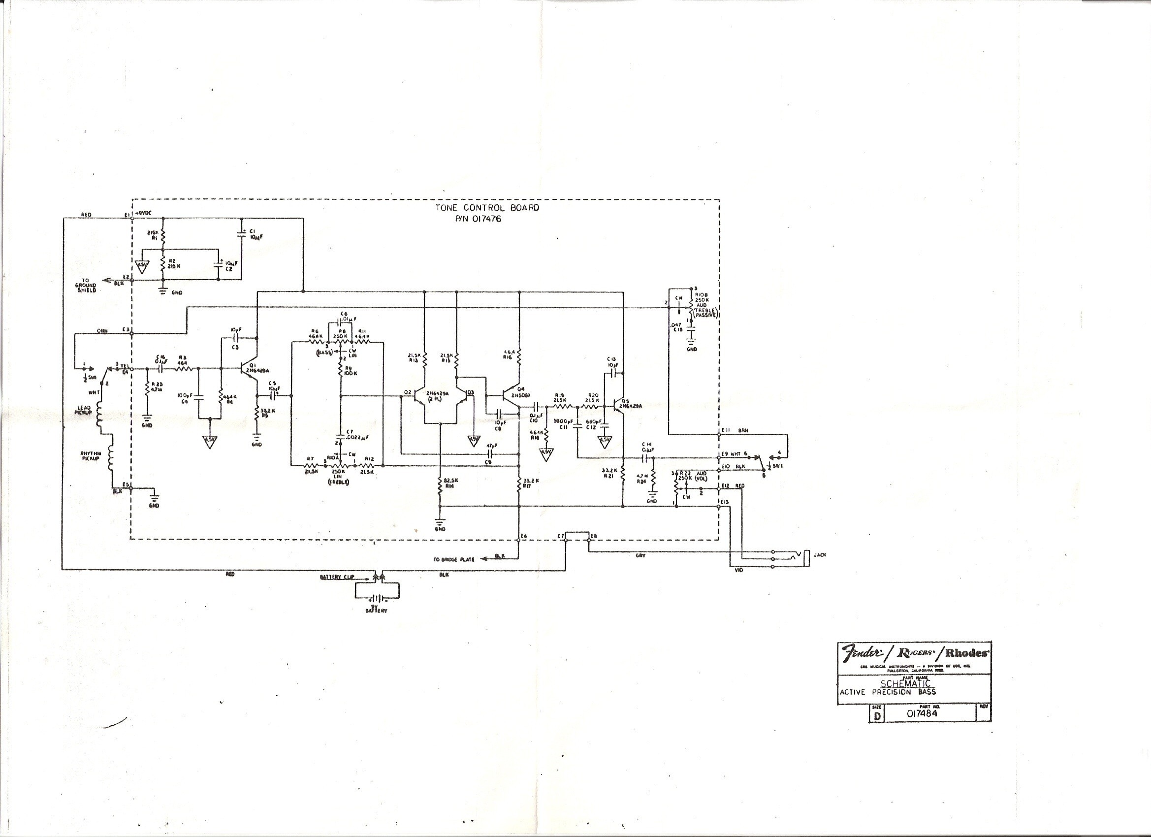 Wiring Diagram P Bass Fresh This Is An Addendum Page Containing Information Linked To From A