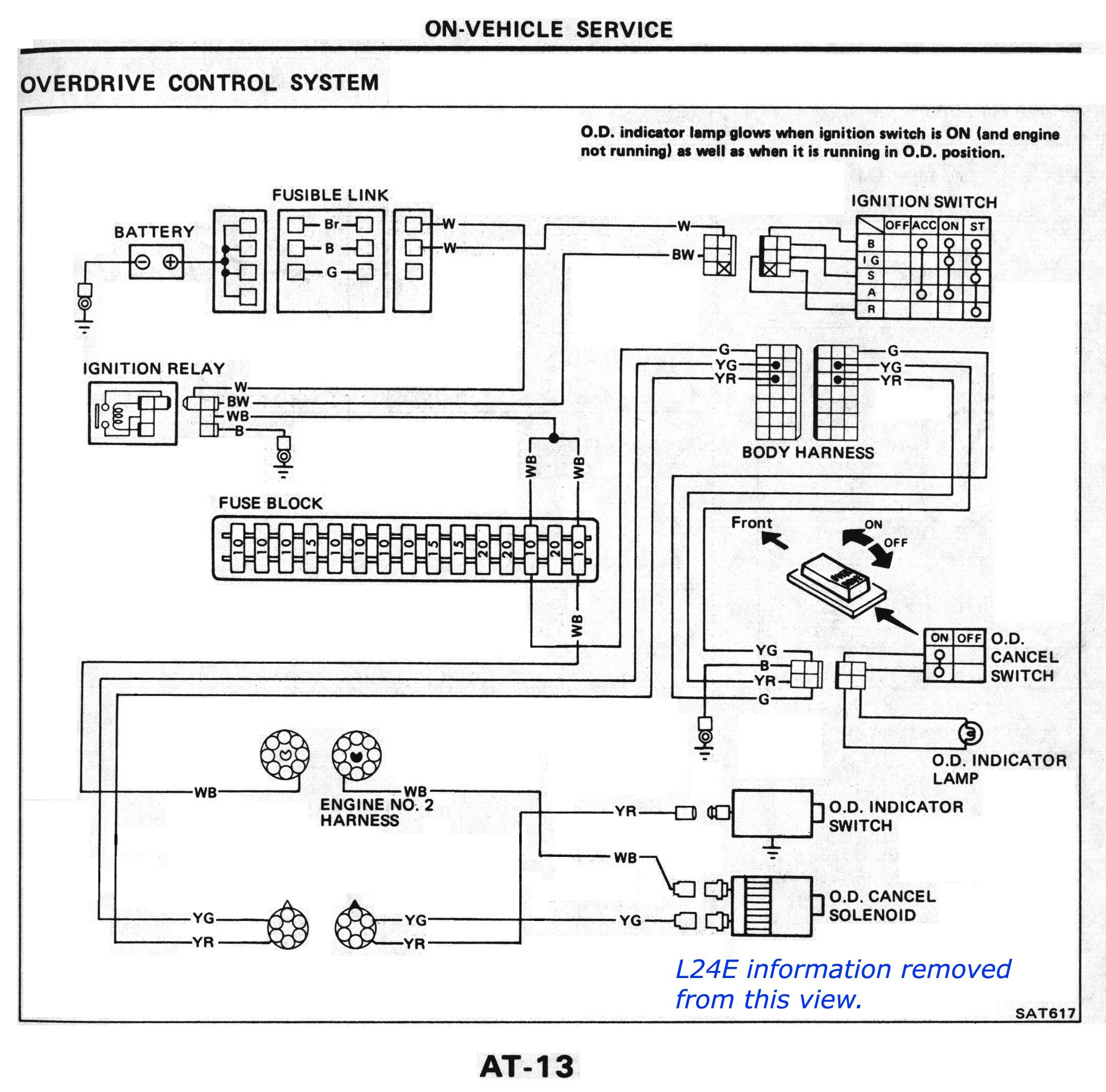 Wiring Diagram for Push button Start Valid Nissan sel forums • View topic L4n71b Od at 1983