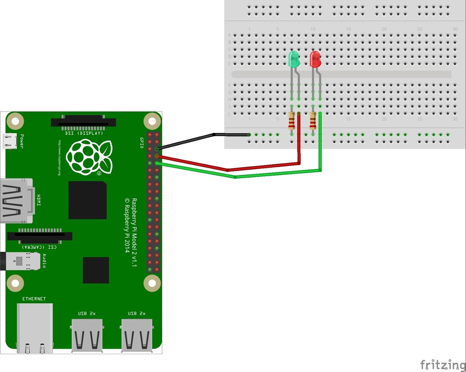 Raspberry Pi Wiring Diagram Best How to Glow An Led Using Raspberry Pi and Python