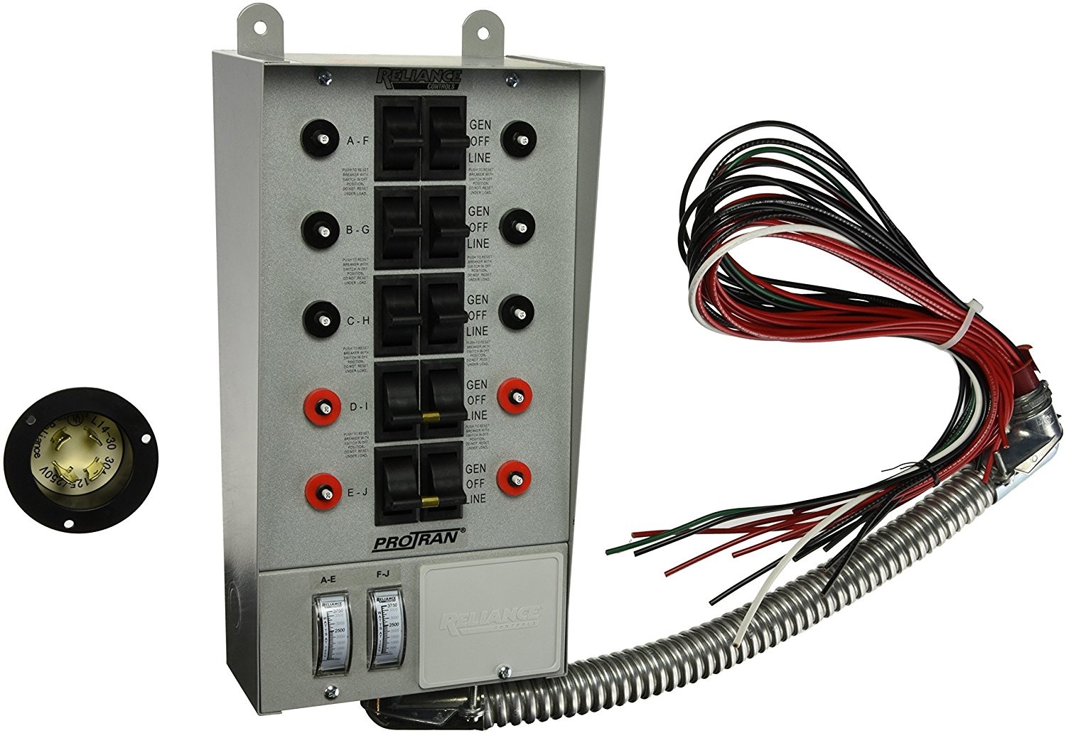 Amazon Reliance Controls Corporation A Pro Tran 30 Amp At Generator Transfer Switch Wiring Diagram