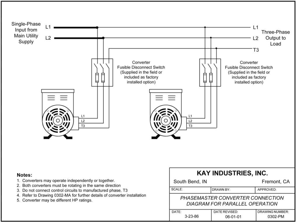 Ronk Phase Converter Wiring Diagram 8