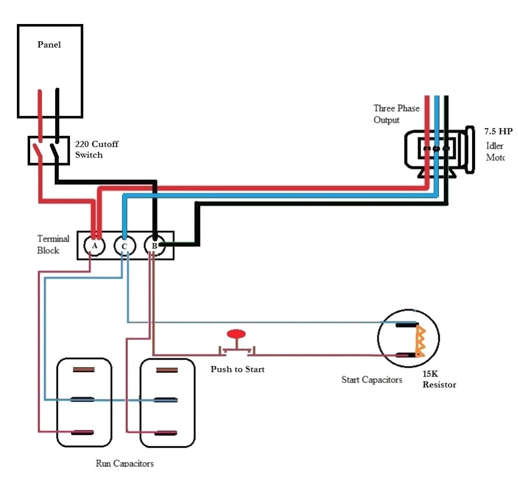 Ronk Phase Converter Wiring Diagram 1