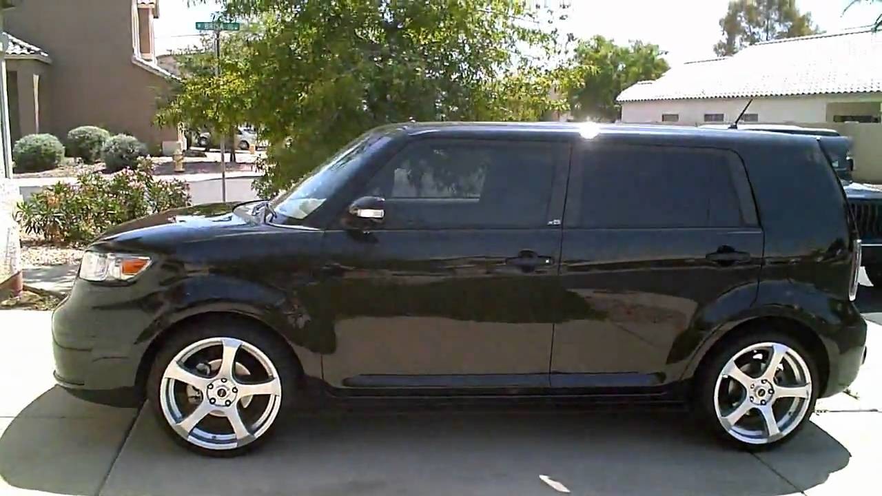 My Brand New 2009 Scion xB 19" rims some really nice mods in HD recorded with the Vado HD