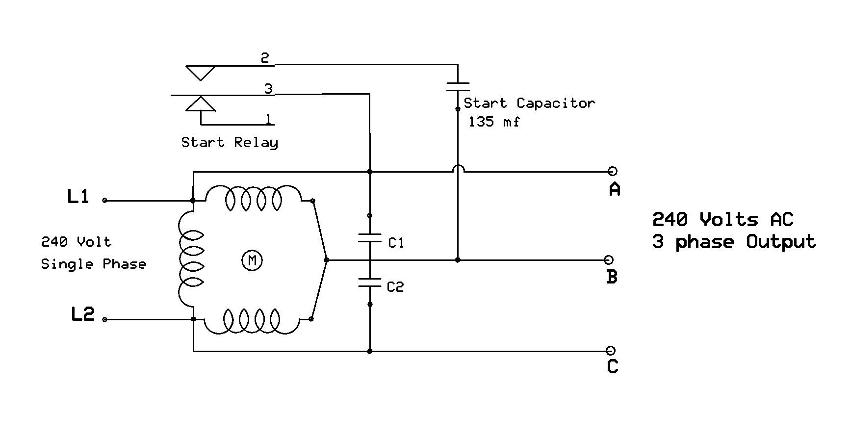 Motor Starting Capacitor Guide Readingratnet Wiring Inside Single Incredible Start Diagram