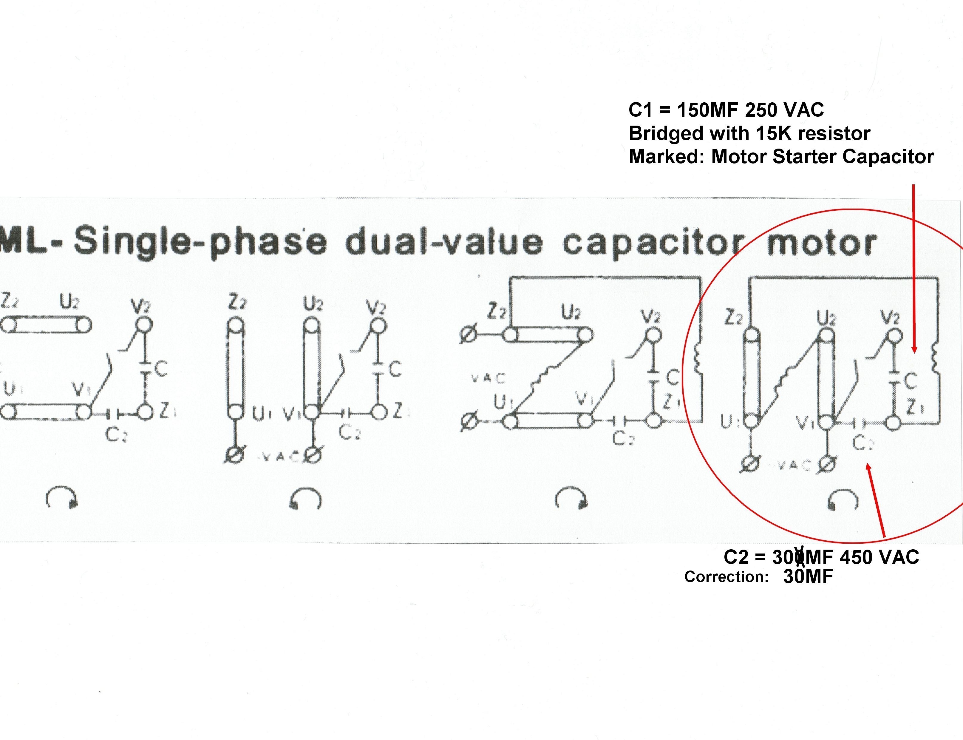 Wiring Diagram For Ac Motor Fresh Electric Fan Wiring Diagram With Capacitor Save Capacitor Start