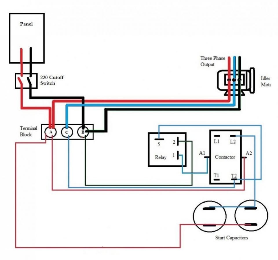 Wiring Diagram For Capacitor Capacitor Start Run Motors