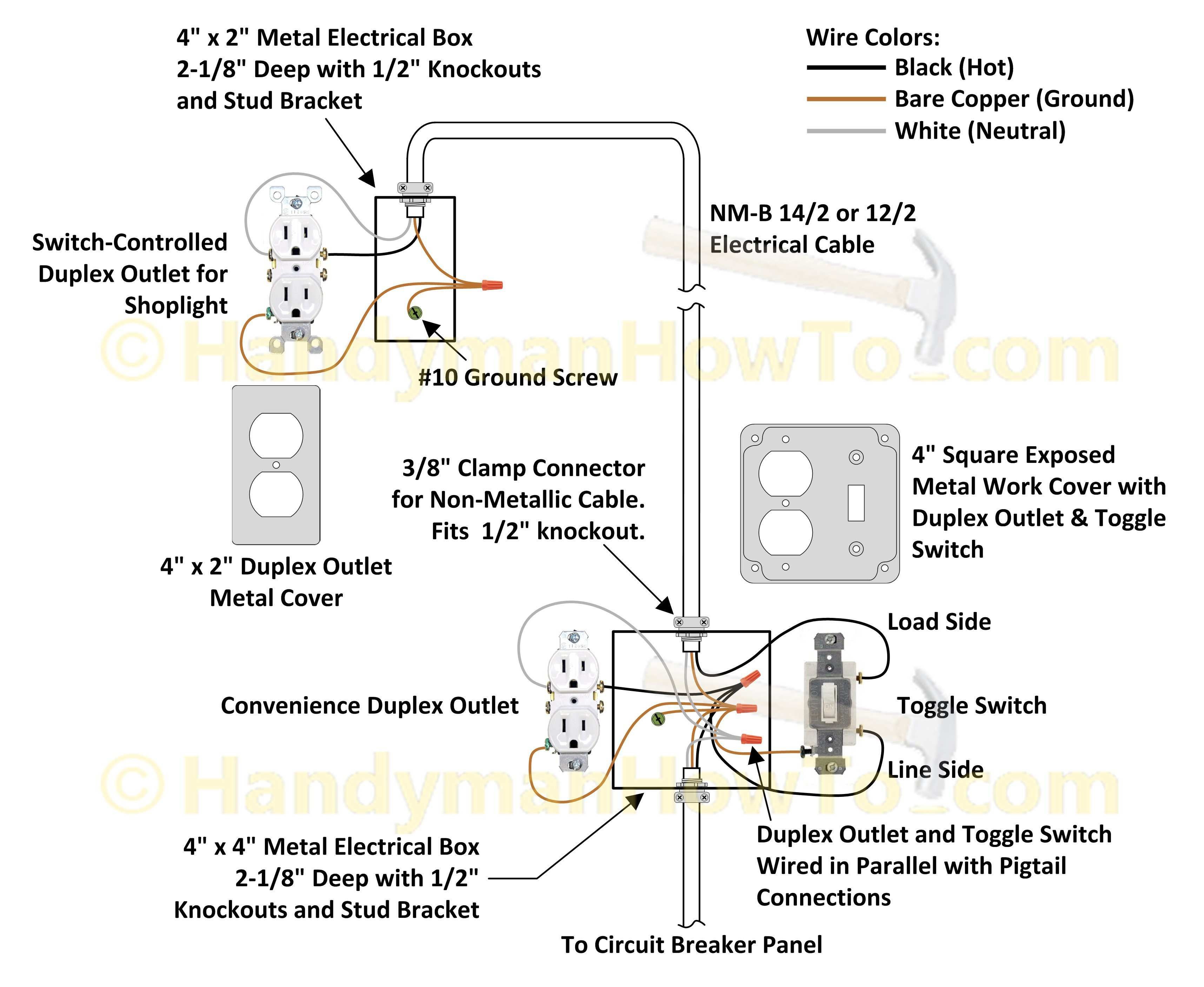 wiring diagram garage lights inspirationa single pole switch wiring rh kobecityinfo Wiring Two Single Pole