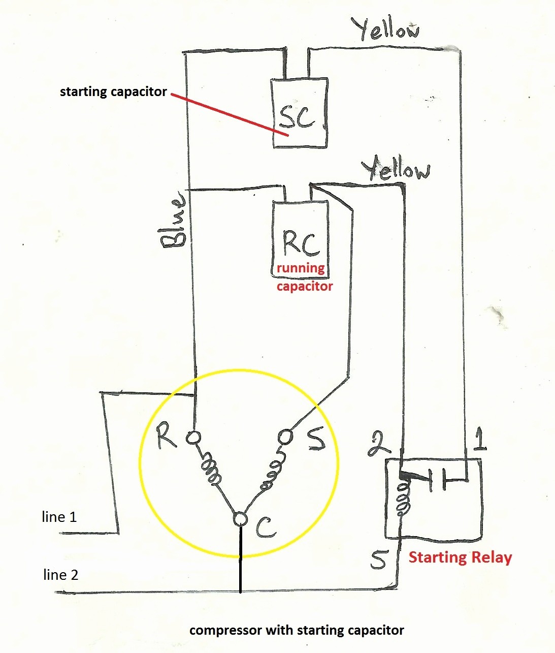 Full Size of Wiring Diagram Ac Capacitor Wiring Diagram Unique Tecumseh Pressor Wiring Wiring Diagram